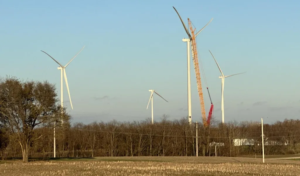 54 MW Panther Creek Wind Project, Illinois